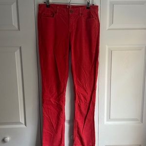 J. Crew Vintage City Fit Matchstick Skinny Leg Corduroy, 28 T, 100% Cotton